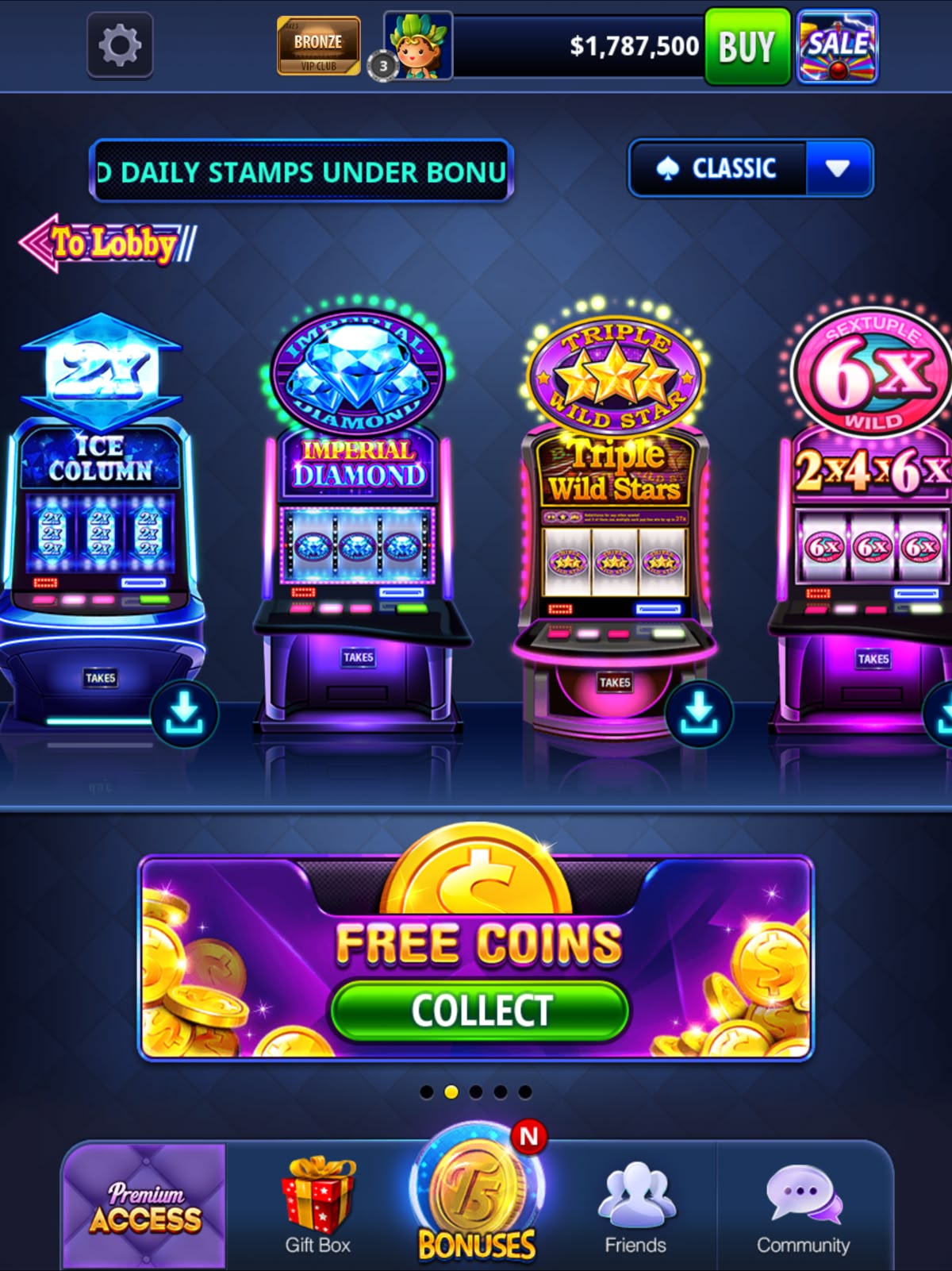 mFortune Casino game